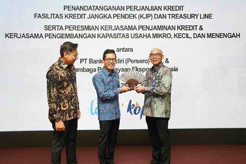 Bank Mandiri–LPEI Jalin Kerja Sama Strategis Dukung Akselerasi Ekspor Nasional