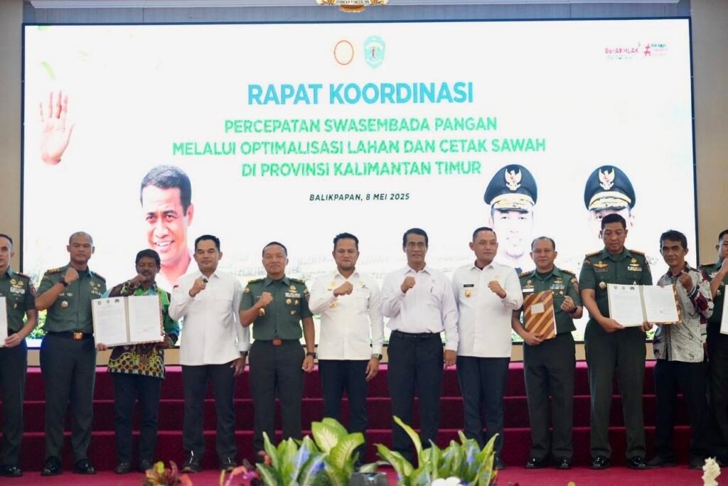 Gubernur Rudy Mas’ud Siap Dukung Swasembada Pangan di Kaltim, Mentan Alokasikan Rp500 Miliar