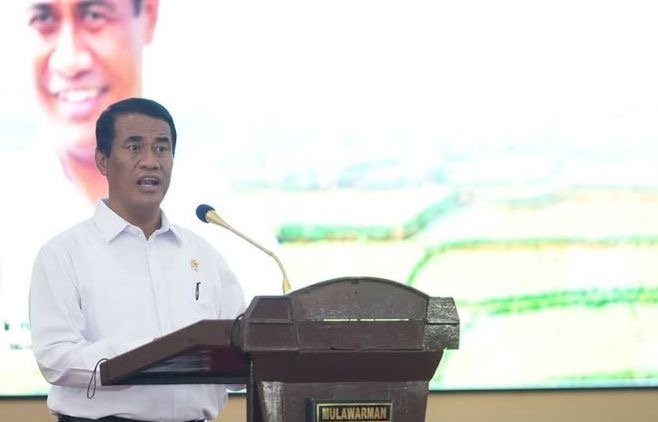 Mentan Targetkan Kaltim Capai Swasembada Pangan Paling Lambat 2026