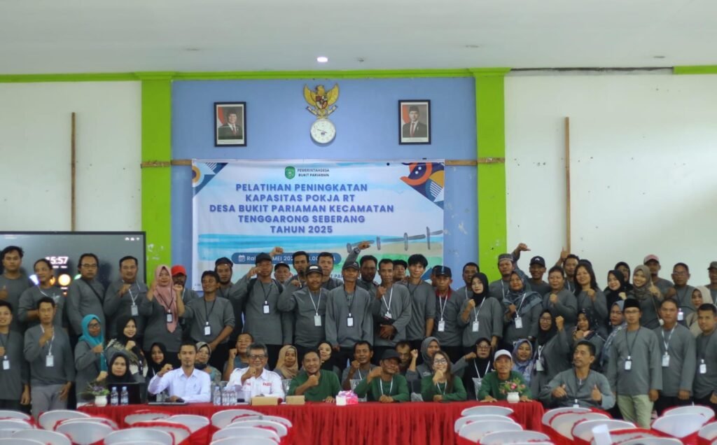 Desa Bukit Pariaman Gelar Pelatihan Pengurus Pokja RT, Siapkan Program Kerja Tahun 2025