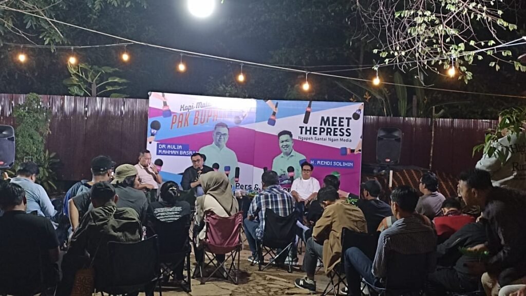 Aulia-Rendi Gelar Dialog dengan Insan Pers, “Kami Siap Dikritik”