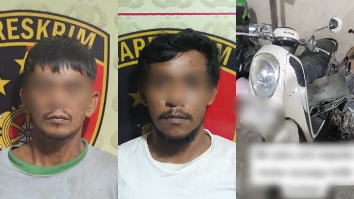 Polsek Sungai Kunjang Berhasil Ungkap Kasus Curanmor, 2 Pelaku Diamankan