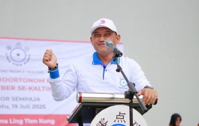Wagub Kaltim Dukung Ling Tien Kung Wujudkan Gerakan Masyarakat Hidup Sehat