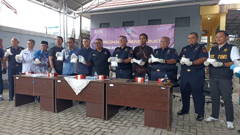 BNNP Kaltim Bongkar 7 Kasus Narkoba April-Juli 2025, Termasuk Penyelundupan oleh WNA