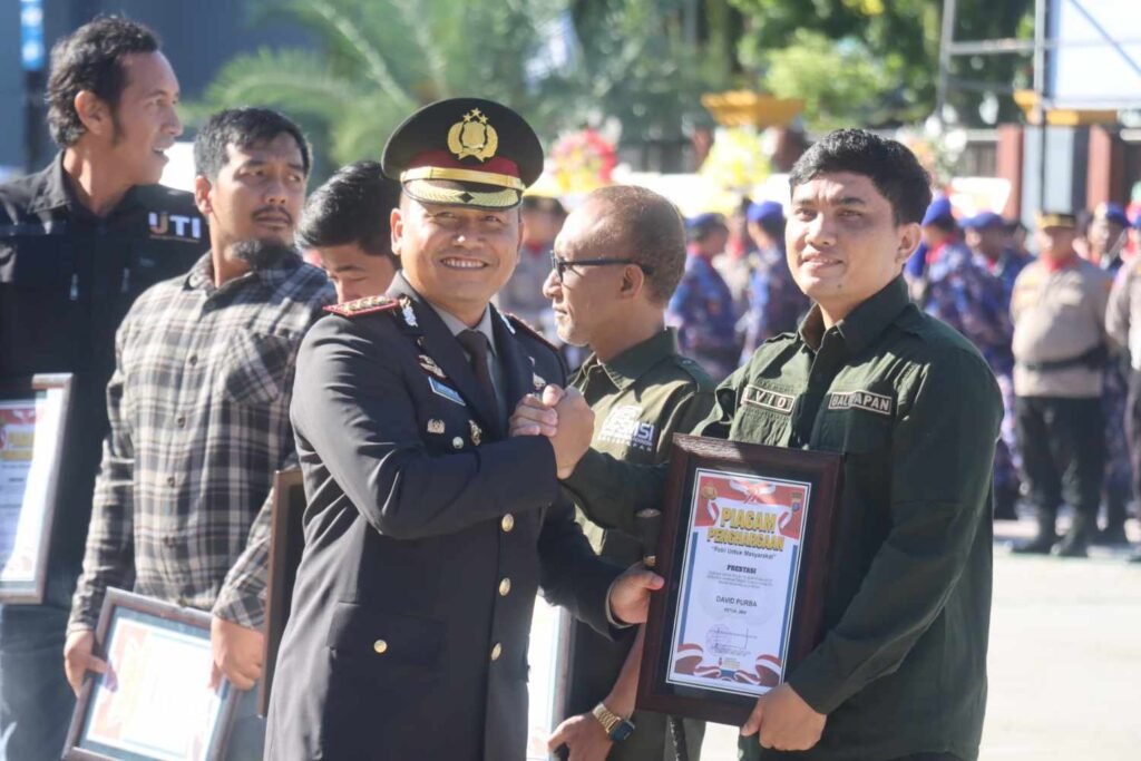 JMSI Terima Penghargaan “Polri untuk Masyarakat” dari Polresta Balikpapan