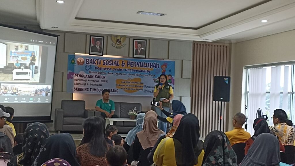 IDAI Kaltim Skrining 100 Anak di Puskesmas Lok Bahu