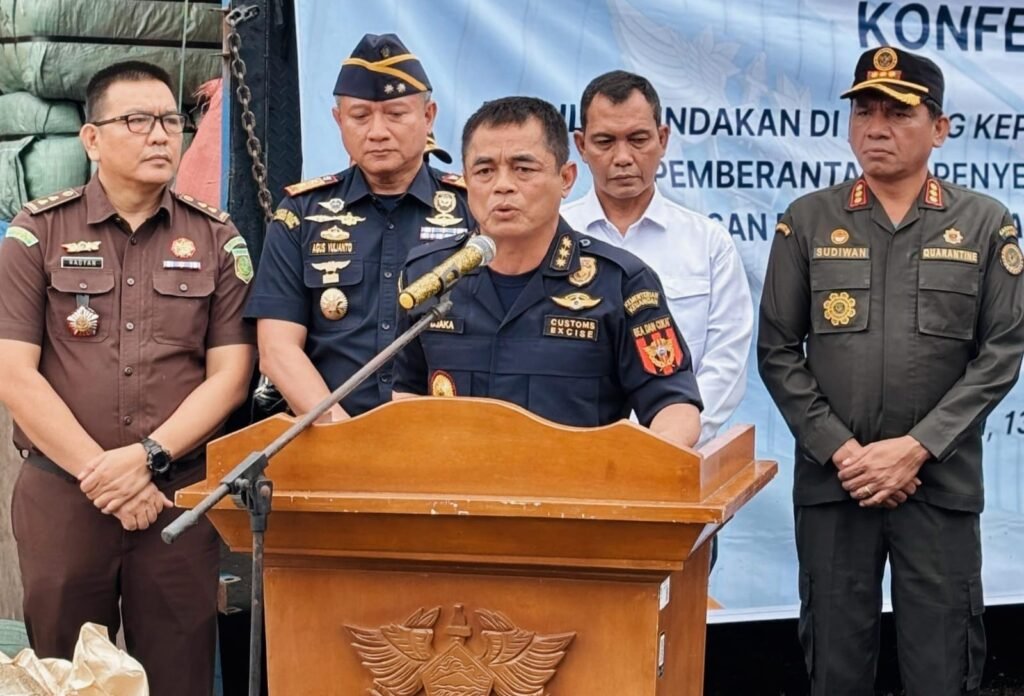 Bea Cukai dan Tim Gabungan Gagalkan Penyelundupan Barang Senilai Rp30 Miliar di Jambi