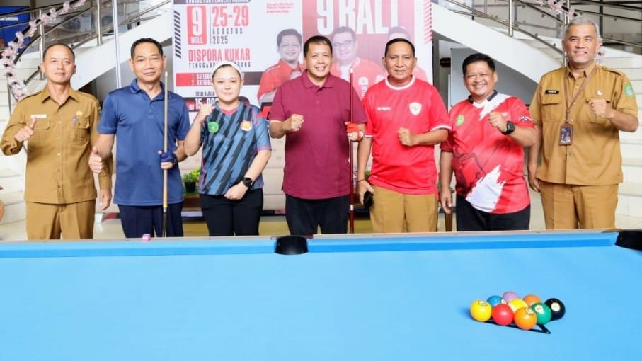 Dispora Kukar Gelar Kejuaraan Billiard Bupati Cup, Ajang Silaturahmi dan Pencarian Atlet Potensial