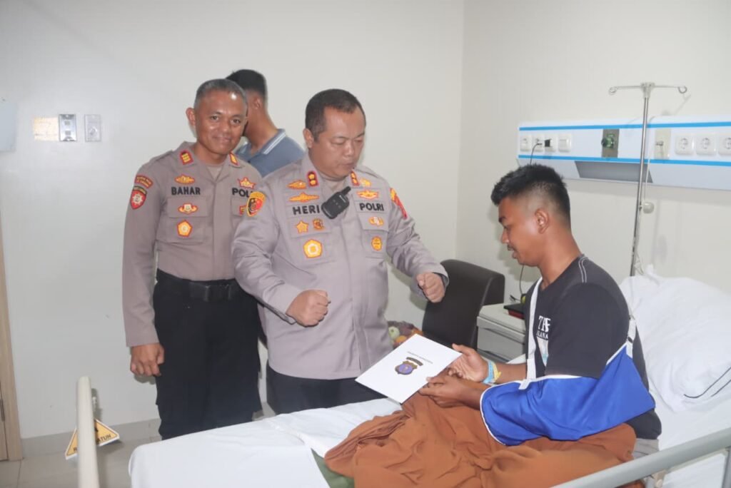 Kondisi Briptu Fachri Membaik Usai Amankan Demo di DPRD Kaltim