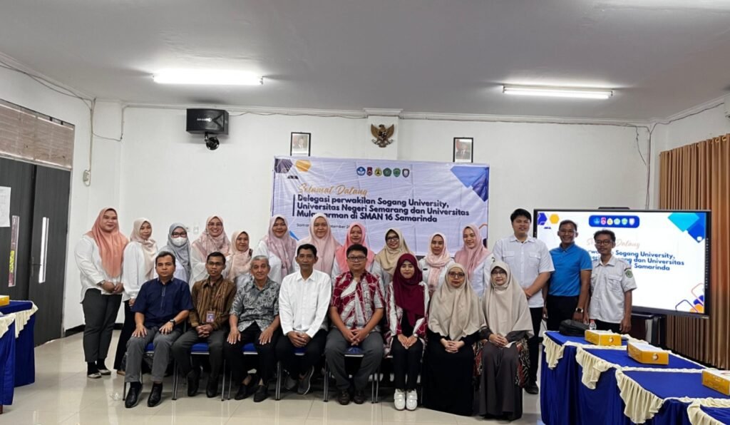 SMAN 16 Samarinda Terima Kunjungan Sogang University, UNNES dan Unmul